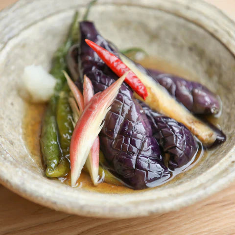 節野菜の揚げ浸し/だしのつゆ 【手火山家】