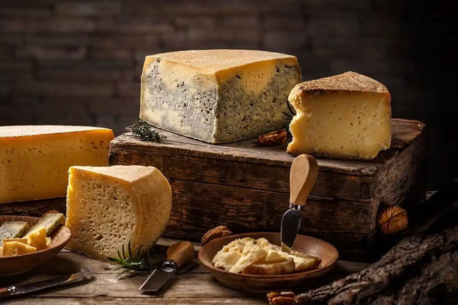 Cheese on the table