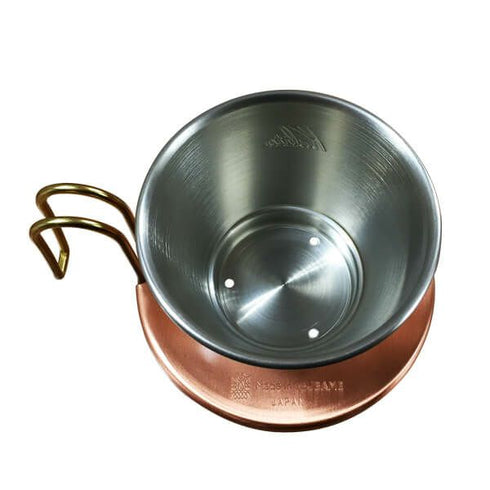 ロクメイコーヒー|カリタ 銅製 ウェーブドリッパー WDC-155 (1~2杯用) TSUBAME & Kalita