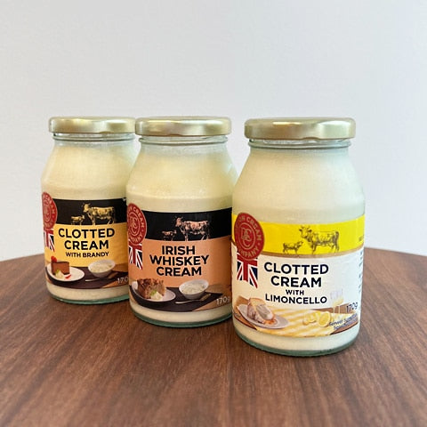 Cheese on the table|お酒好きのためのクロテッドクリーム3種セット