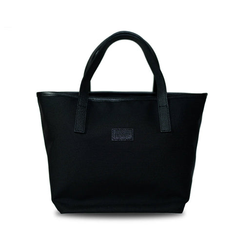 NO SIGN|ラウンド トートバッグ M ブラック