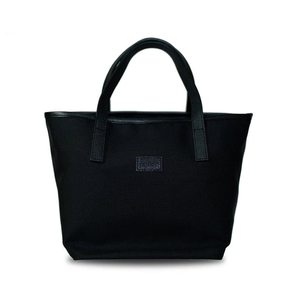 NO SIGN|ラウンド トートバッグ M ブラック