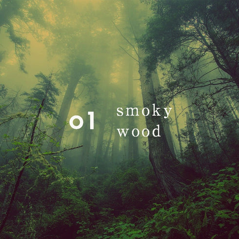 TADAIMA AROMA|01 smoky wood 30ml & wood aroma dish【 BOX 付き 】