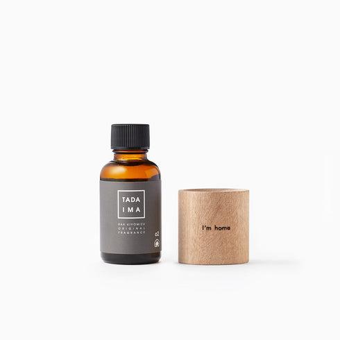 TADAIMA AROMA|02 bitter citrus 30ml & wood aroma dish【 BOX 付き 】