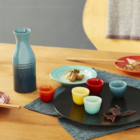 LE CREUSET|SAKEセット レインボー