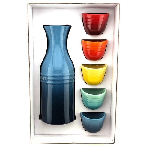 LE CREUSET|SAKEセット レインボー