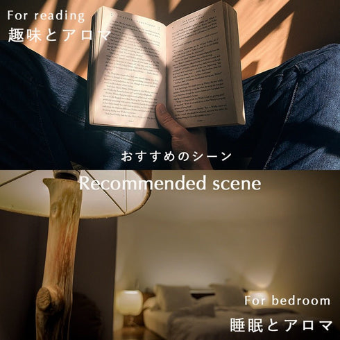 TADAIMA AROMA|05 amber calm 10ml & wood aroma dish【 BOX 付き 】