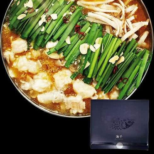 辛子めんたいこ海千|博多もつ鍋(味噌味)3人前