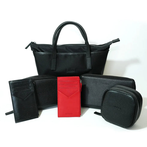 NO SIGN|ラウンド トートバッグ M ブラック