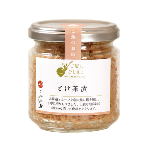 小川屋|「ミックス茶漬入り/6種セット」ご飯にひとさじ詰合せ(ごろごろ越後肉味噌×1瓶、鶏とえのきのすき焼き×1瓶、しっとり海鮮ふりかけ×1瓶、さけ焼漬ほぐし×1瓶、さけ茶漬×1瓶、紅さけ荒ほぐし×1瓶)