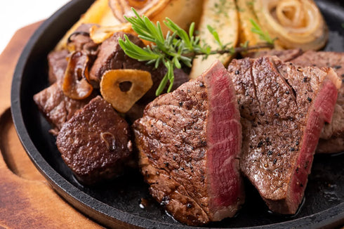 ノベルズ|十勝ハーブ牛ヒレステーキセット(500g)