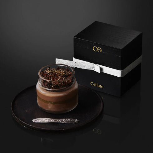 cellato |星月夜(黒トリュフ・チョコレート・ゆず)-シングル(1個)