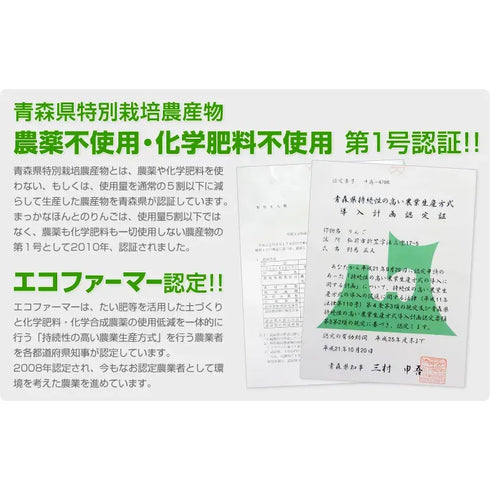 まっかなほんと|神々の林檎(皇室献上品)3本入