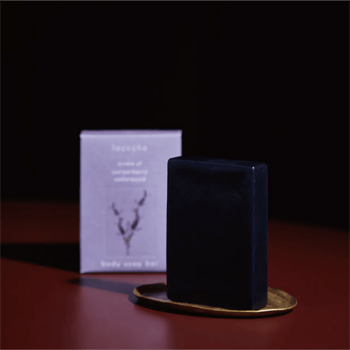 laccche|バス&スキン ナイトケアセット(バスセット〈ボディタオル・ヴィーガン石けん ボディ〉+シートマスク3種類)