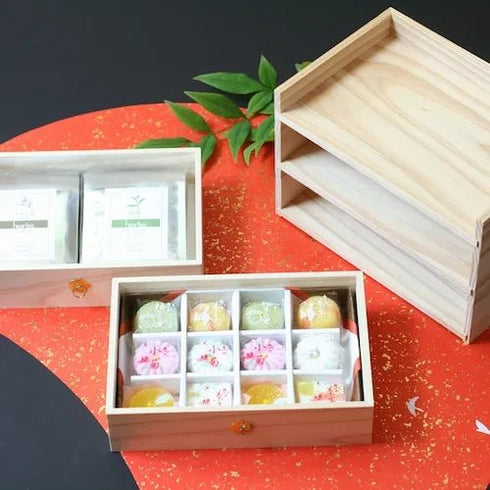 美食良菜|出雲茶師の銘茶パウダーとひと口菓子セット