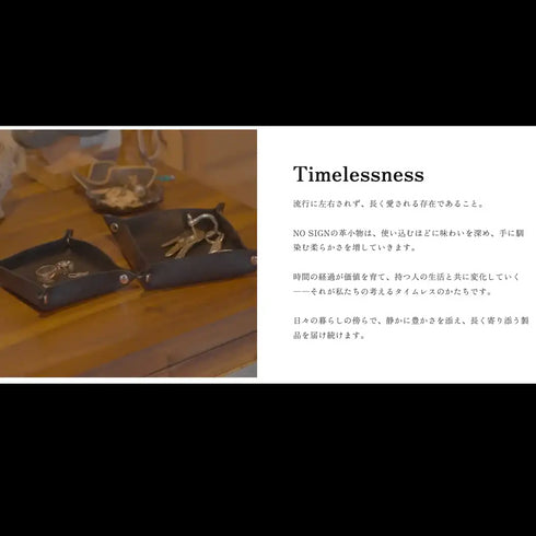 NO SIGN|マネークリップ ブラック