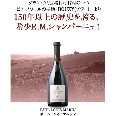 ソムリエ|ブジー・ルージュ・グランクリュ ポール・ルイ・マルタン 2013年 フランス シャンパーニュ 赤ワイン ミディアムボディ 750ml