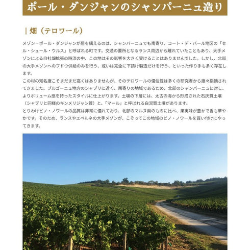 ソムリエ|キュヴェ'47 ポール・ダンジャン・エ・フィス NV フランス シャンパーニュ シャンパン・白 辛口 750ml