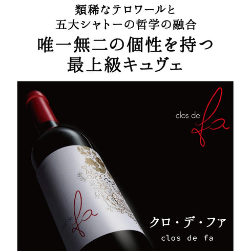ソムリエ|クロ・デ・ファ ヴィニャ・マーティー 2020年 チリ マイポ・ヴァレー 赤ワイン 750ml