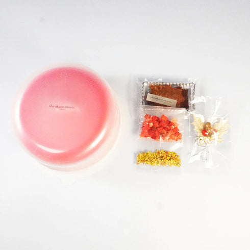 shirokane sweets TOKYO|X'mas)shirokane sweets TOKYO 情熱の赤と酸味を楽しむ白金プレミアムミロワール(フランボワーズ) クリスマス 5号