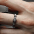 HENU|D.F RING|Diamond & Silver Ring