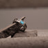 HENU|T.H RING|Turquoise × Silver Ring x thread