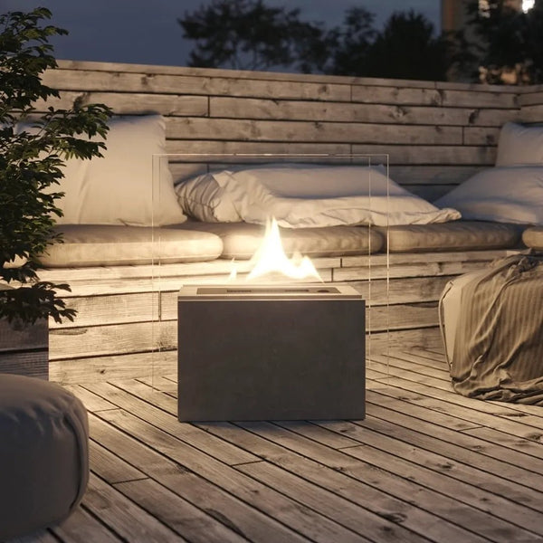 TENDERFLAME|FREESTANDING MGO GLASS