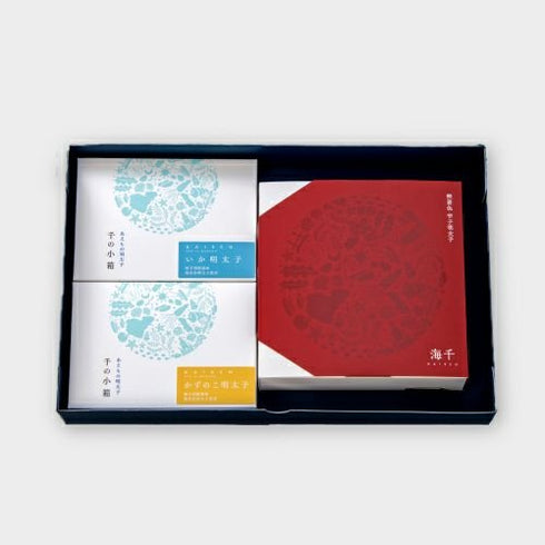 辛子めんたいこ海千|うまかもんセット【いか明太・数の子明太】