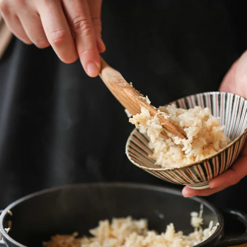 手火山家|別注 ⼿延べ素麺セット&いしざか農園 南⿂沼産「しおざわ こしひかり」【贈答⽤】<⾵呂敷包装/組合せギフト>