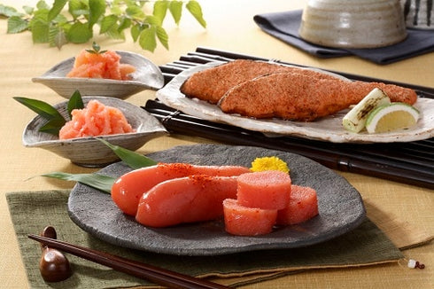 蔵出しめんたい本舗 | 蔵出しめんたいと鮭めんたいの詰め合わせ