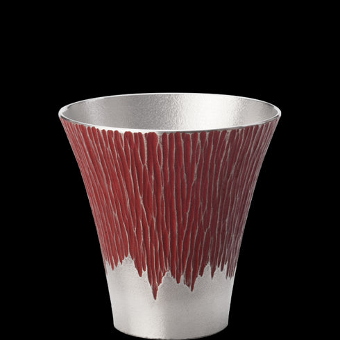 大阪錫器|富士山タンブラー 中