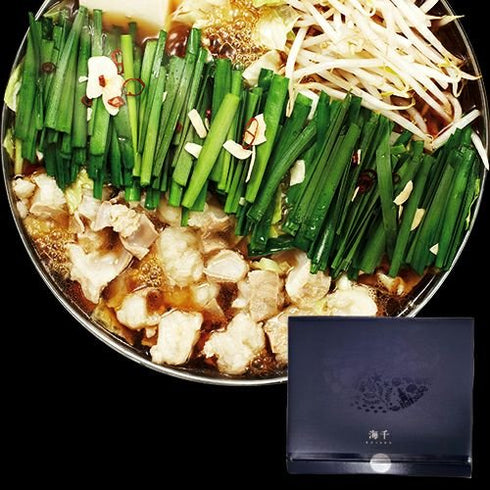 辛子めんたいこ海千|博多もつ鍋(醤油味)3人前