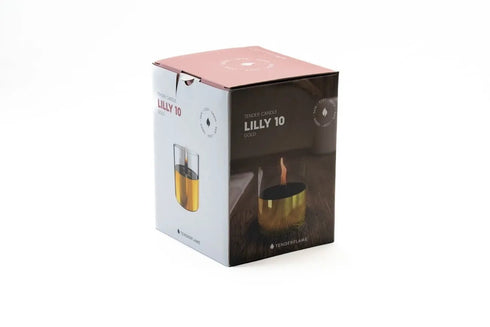 TENDERFLAME|LILLY 10 GLASS ゴールド