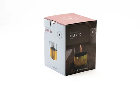 TENDERFLAME|LILLY 10 GLASS ゴールド