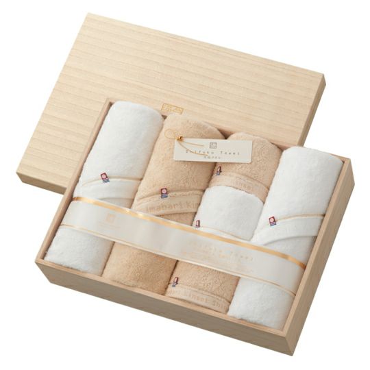 今治謹製 |至福タオルセット(バスタオル3枚 フェイスタオル3枚)