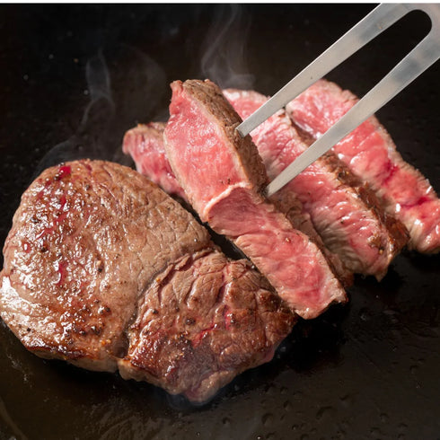 さとう精肉店仙台牛スライス|仙台牛 ステーキ 2種 サーロイン ランプ 贅沢 食べ比べ セット 2人前 350g