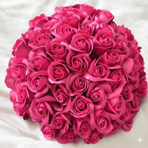 SAVON ROSE|ローズピンク L(100本) サヴォンローズ 花束