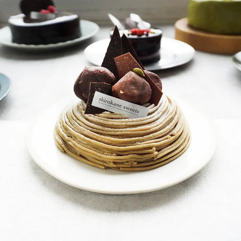 shirokane sweets TOKYO|皇室献上栗 山江栗のモンブラン ホール