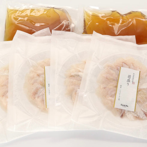 Sea Life|のどぐろしゃぶしゃぶセット4人前【ギフトボックス入り】