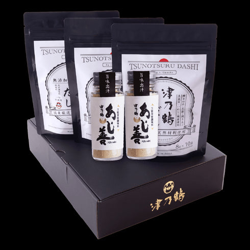 津乃鶴|津乃鶴だし3袋+あじ善2個ギフト