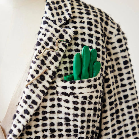 KURODA|No.BH14902L4【WOMEN】 Italian Sheep - Multi Color 21cm Candy Pink