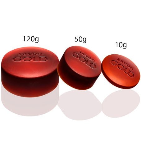 高貴石鹸 麗月 Reigetsu| サボンゴールド 50g 移動に便利なプラケース