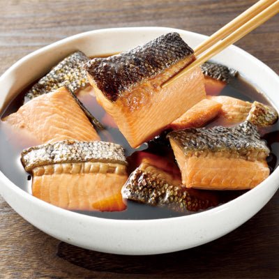 小川屋|「5種セット」焼漬詰合せ(さけ焼漬、さば焼漬、ほたて焼漬、豚肩ロース×各1袋、鶏もも×2袋)