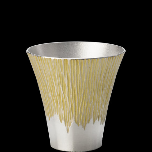 大阪錫器|富士山タンブラー 中