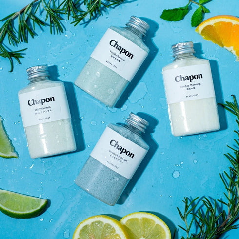 Chapon |穏やかな夜への誘い シトラス&ミントの香り 4本セット