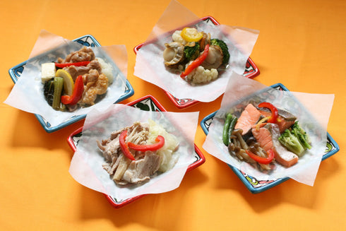 美食良菜|お魚とお肉のオードブル