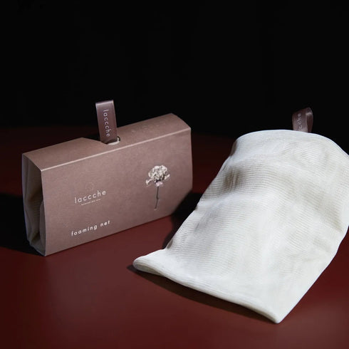 laccche|ベーシック ナイトケアセット(シートマスク6枚ボックス+ヴィーガン石けん〈ボディ・フェイス〉+ボディタオル+泡立てネット)