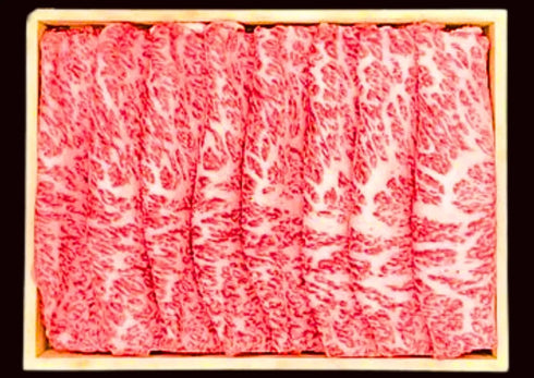 【A4~A5】九州産黒毛和牛ロースしゃぶしゃぶすき焼き用(300g・500g・600g・1kg)