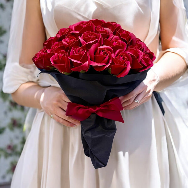 SAVON ROSE|ワインレッド S(50本) サヴォンローズ 花束