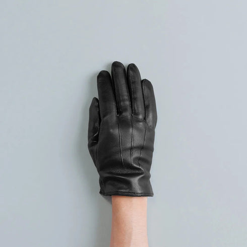 KURODA|No.BR14105M4【MEN】 Italian Sheep - Touch Panel 24cm Black